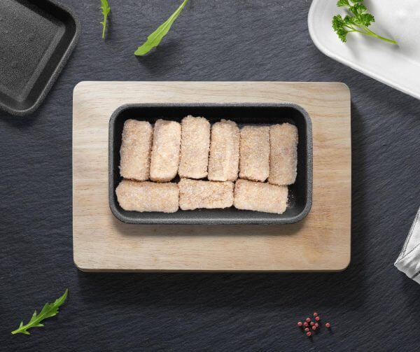 Kroketten im Airfryer – Croquetas bereit für die Heißluftfritteuse
