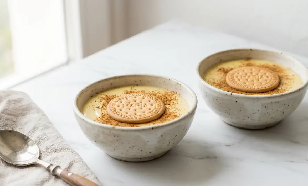Natillas Rezept – spanischer Vanillepudding mit Galleta María und Zimt